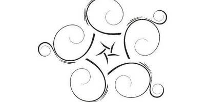 Орнамент цветы 116