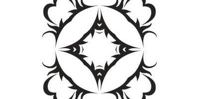 Орнамент цветы 302