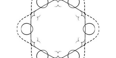 Орнамент цветы 489