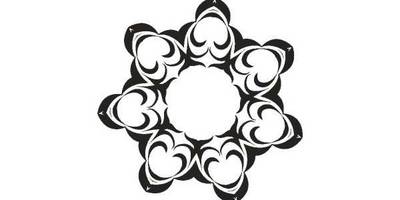 Орнамент цветы 55