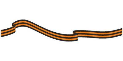 Георгиевская лента вектор cdr №7