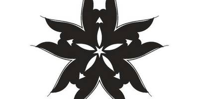 Орнамент цветы 129