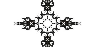 Орнамент цветы 453