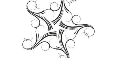 Орнамент цветы 180