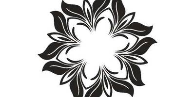 Орнамент цветы 268