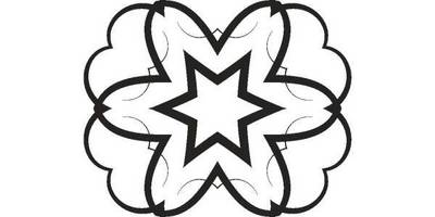 Орнамент цветы 142