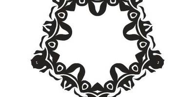 Орнамент цветы 455