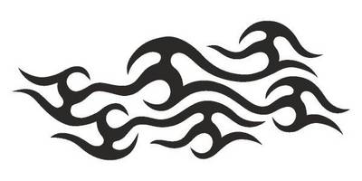 Виниловая наклейка на авто 345