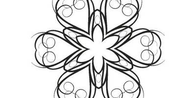 Орнамент цветы 101