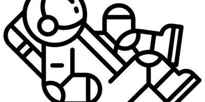 Космонавт простой