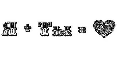 Надпись с любовью для гравировки 62