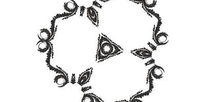 Орнамент цветы 66