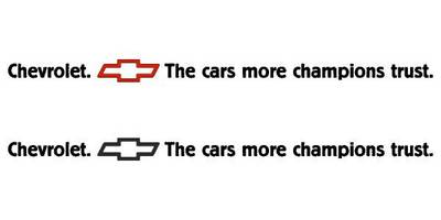 Chevrolet tagline