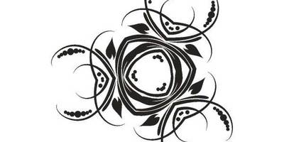 Орнамент цветы 189