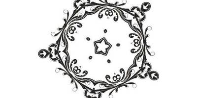 Орнамент цветы 330