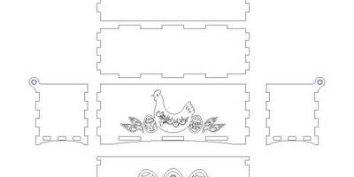 Коробочка на Пасху
