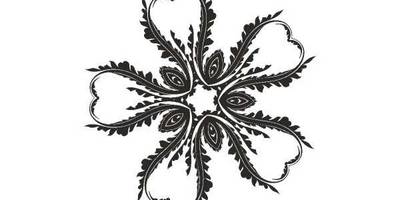Орнамент цветы 62