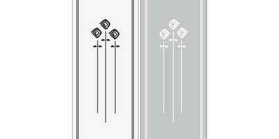 Прямоугольный орнамент 2876