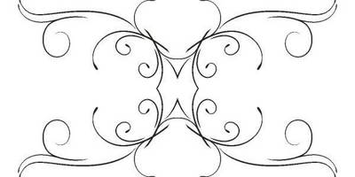 Орнамент цветы 396