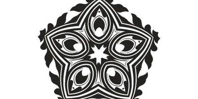 Орнамент цветы 71