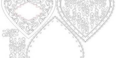 8 марта шкатулка сердечко 200мм