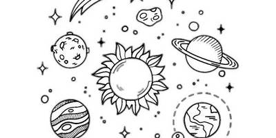 Силуэты планет