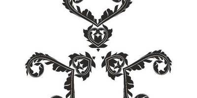 Орнамент цветы 98