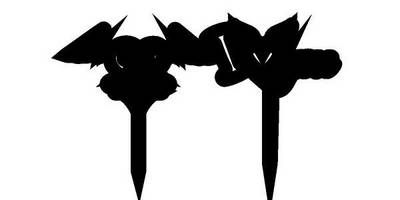 Топпер i love you и я люблю тебя