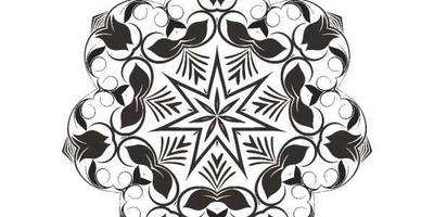 Орнамент цветы 182