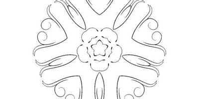 Орнамент цветы 56