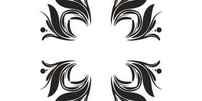 Орнамент цветы 153