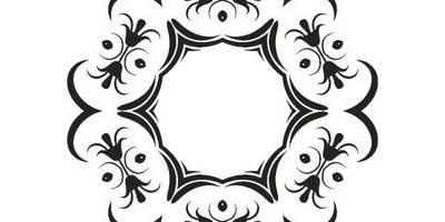 Орнамент цветы 27