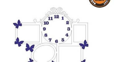 Часы счастливая семья