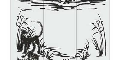 Прямоугольный орнамент 2081