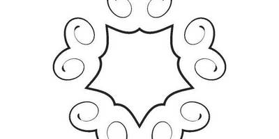 Орнамент цветы 104