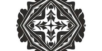 Орнамент цветы 463