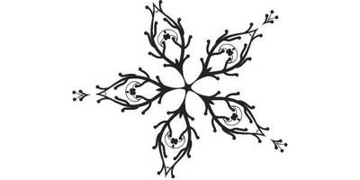 Орнамент цветы 220