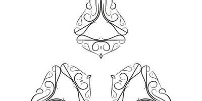 Орнамент цветы 342