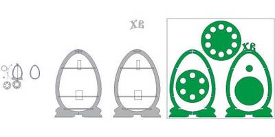 Подставка для яиц на Пасху