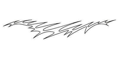 Виниловая наклейка на авто 302