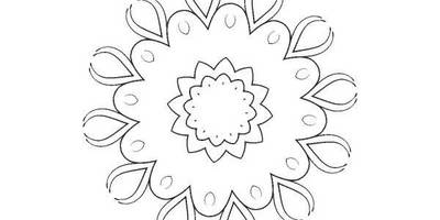 Орнамент цветы 50