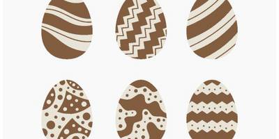 Шоколадные яйца на Пасху