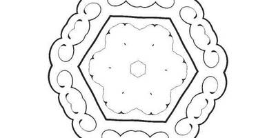 Орнамент цветы 113