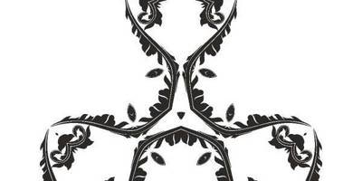 Орнамент цветы 92