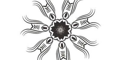 Орнамент цветы 204