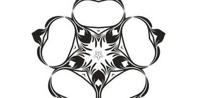 Орнамент цветы 495