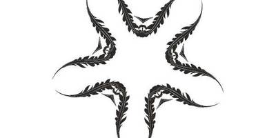 Орнамент цветы 82