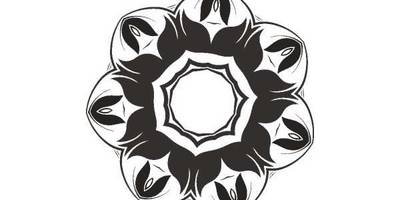 Орнамент цветы 206