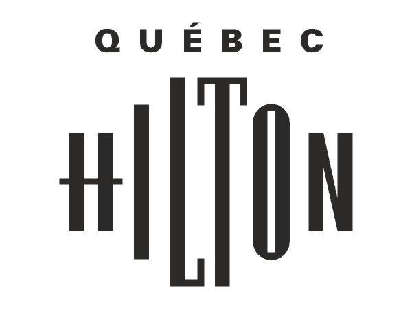 Логотип известной компании Hilton Quebec logo