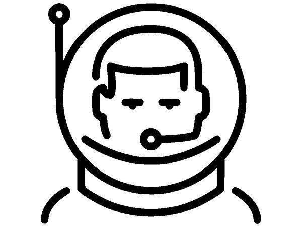 Иконка астронавта